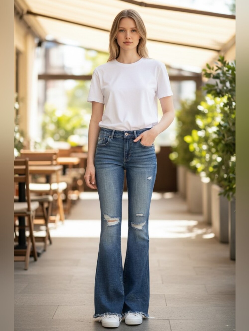 Women's Buckle Black Fit No. 75 Flare Jeans - Shaping & Smoothing 27X34